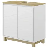 Vicco Waschbeckenunterschrank Livia, 60 x 60 cm mit 2 Türen