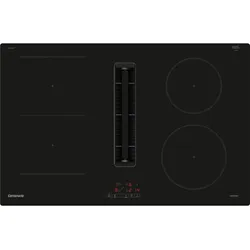 Constructa CV438236, Kochfeld mit Dunstabzug (Induktion), 80 cm, Rahmenlos aufliegend