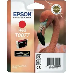 Epson T0877 (C13T08774010) Druckerpatrone - Rot