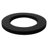 Sapho Solaria Armatur-Rosette, Schwarz matt
