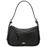 ABRO Schultertasche Leather Dalia Shoulder Bag Best Friend Black / Nickel