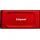 Kingston XS1000 Portable SSD rot, 2TB, USB-C 3.1 (SXS1000R/2000G)