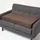 Homescapes Sitzkissen 100 x 50 x 10 cm braun 1 St.