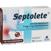 TAD Pharma Septolete M.cola-geschmack 3mg/1mg Lutschtabletten