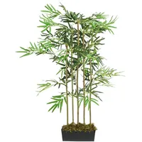 VidaXL Bambusbaum Künstlich 730 Blätter 120 cm Grün
