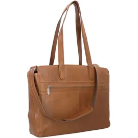 Plevier Power Shopper Leder Braun