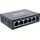 InLine Gigabit Switch 5-Port, 1Gb/s, Desktop, Metallgehäuse, lüfterlos