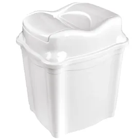 Orion Abfalleimer 28 l Weiß