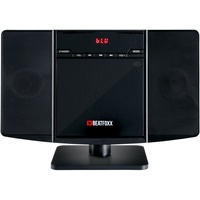 Beatfoxx MCD-60 Vertikal Stereoanlage mit CD/MP3-Player, USB-Slot und Bluetooth