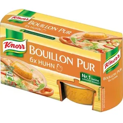 Knorr Bouillon Pur Huhn 6ST 168G