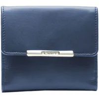 Esquire Helena Lady Wallet RFID Wiener Schachtel Geldbörse Blue dunkelblau Neu