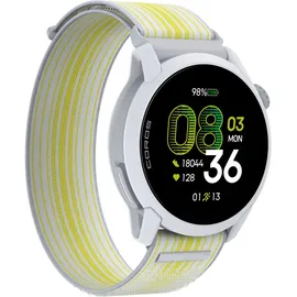 COROS Pace 4 GPS 43 mm Nylonarmband Weiß 22 mm