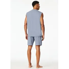 SCHIESSER Shorty Modern Blau 56
