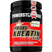 PowerStarFood Kreatin Monohydrat mit D-Ribose Kapseln 500 Stück