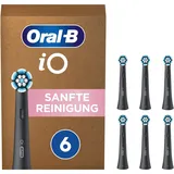 Oral-B iO Sanfte Reinigung Aufsteckbürste schwarz 6 St.