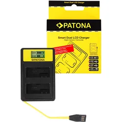 PATONA Smart Dual LCD USB Ladegerät für LP-E8 (Angebot)