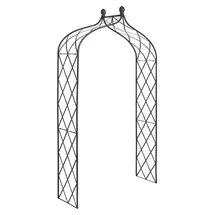 Dehner Rosenbogen Great Bentley 140 x 275 x 40 cm Braun