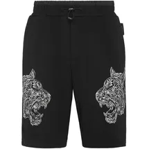 Plein Sport Shorts Tiger schwarz | weiß 31-32