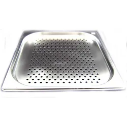 Airbrush-City GN 2/3 Gastronormbehälter GN-Behälter Edelstahl Tiefe 20mm gelocht