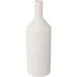 creativ home Dekovase CREATIV HOME "Vase", weiß, H:30cm Ø:11cm, Vasen, mit durchbrochenem Design