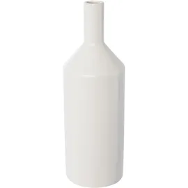 creativ home Dekovase CREATIV HOME "Vase", weiß, H:30cm Ø:11cm, Vasen, mit durchbrochenem Design