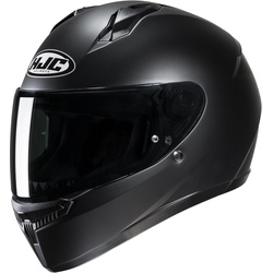 HJC C10 Solid Helm, schwarz, Größe 2XL