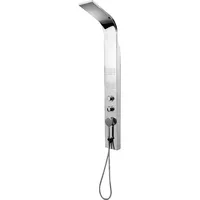 Evenes Wand-Brausepaneel Esila mit Thermostat, Edelstahl poliert - 93