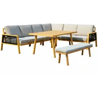 Greemotion Monaco Loungeset Beige/Grau