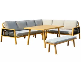 Greemotion Monaco Loungeset Beige/Grau
