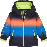 KILLTEC first instinct by killtec Kinder Skijacke/Funktionsjacke mit Kapuze und Schneefang FISW 37 MNS SKI JCKT, dunkelnavy, 98/104,