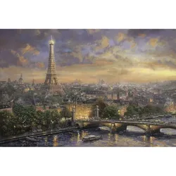 SCHMIDT Thomas Kinkade Paris, Stadt der Liebe Puzzle 1000 Teile