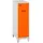 Simonrack Spind SIMONLOCKER DISM 40,0 x 50,0 x 101,5 cm Grau/Orange