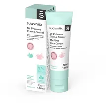 Suavinex Suavinex, Gesichtscreme für Babys, geeignet für Neugeborene, geeignet für empfindliche Haut, tägliche Anwendung, nährt, beruhigt und schützt vor äußeren Einflüssen, einfache Absorption, 97%