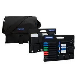 Magnetoplan Moderationstasche 39 x 35 cm Schwarz