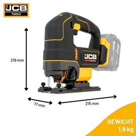 JCB 18V Akku-Stichsäge Professional inkl. 1 x 2,0 Ah + Ladegerät