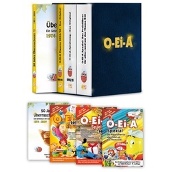 Das O-Ei-A 3er Bundle 2024/25 - Die Jubiläumsausgabe! – O-Ei-A Figuren, O-Ei-A Spielzeug und O-Ei-A Spezial sowie das Buch „50 Jahre Überraschungs-Ei“