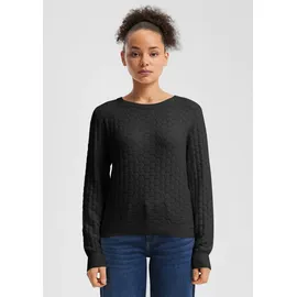 QS Strickpullover schwarz M