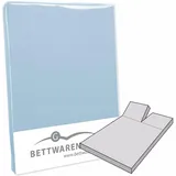 BettwarenShop Spannbettlaken Baumwolle-Elasthan 180 x 200 - 200 x 220 cm weiß