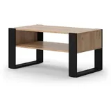 Vicco Couchtisch Olli, 92 x 52,4 cm mit Ablage