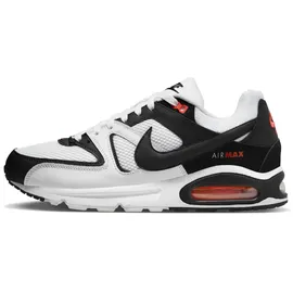 Nike Air Max CommandLaufschuhe, Weiß (White/Black-Max Orange), 40