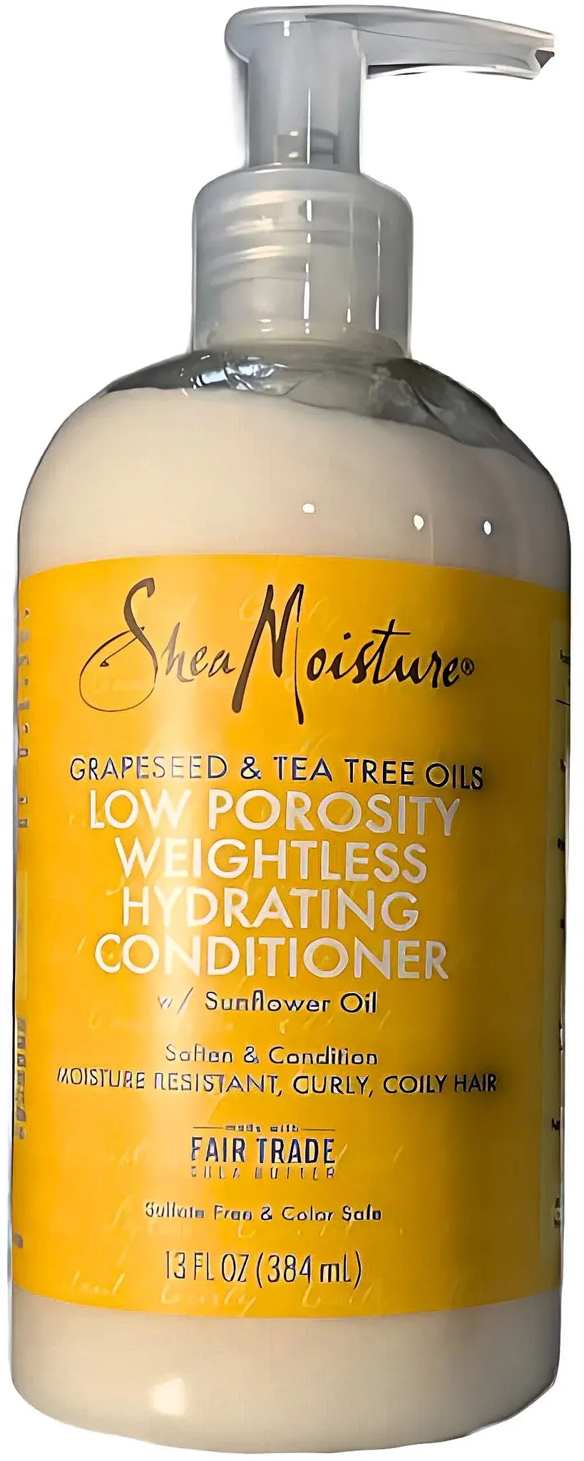 Shea Moisture Spülung mit geringer Porosität 384ml 384 ml Unisex