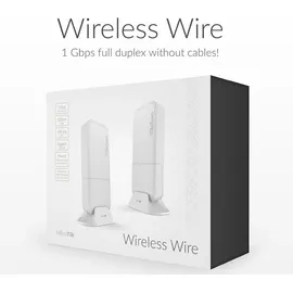 MicroTik Wireless Wire - Wireless Bridge (Packung mit 2)