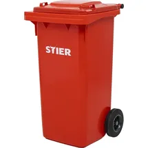 Stier Müllgroßbehälter 120 l Rot
