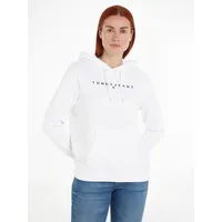 Tommy Jeans Kapuzensweatshirt »TJW REG LINEAR Hoodie mit Logoschriftzug Gr. S (36), white, - S