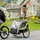 Homcom 2in1 Kinderfahrradanhänger gelb/schwarz