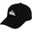 Snapback Cap schwarz Erwachsene