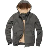 Vintage Industries Datton Textiljacke wasserdicht grau,