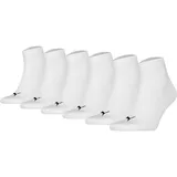 Puma Socken 6 Paar Weiß 43-46