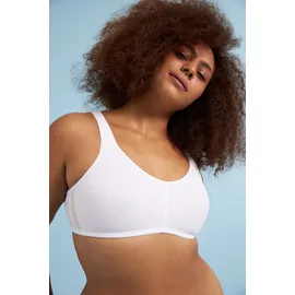 NATURANA Cotton Soft-BH Weiß 85C
