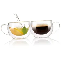 Cucina di Modena Doppelwandiges Kaffee- & Tee-Glas 0,25 l 2 St.